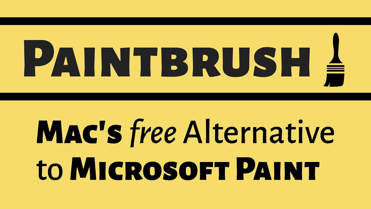 mac alternative to paint for free